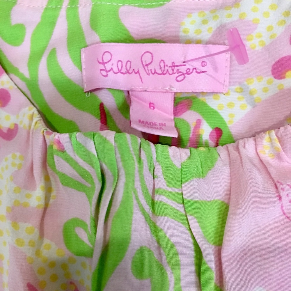 NWOT BEAUTIFUL LILLY PULITZER BLOUSE TOP - Picture 5 of 7